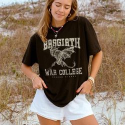 basgiath war college shirt | fourth wing shirt dragon rider violet sorrengail xaden riorson fantasy bookish the empyrean