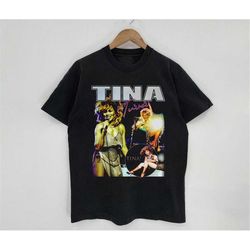 vintage style tina shirt, rip tina legend black shirt, tina singer shirt, music singer rock n roll shirt, gift for fan