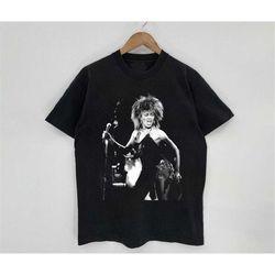 rip tina shirt, tina legend black and white t-shirt, tina singer shirt, music rnb singer rapper shirt, gift for fan, vin