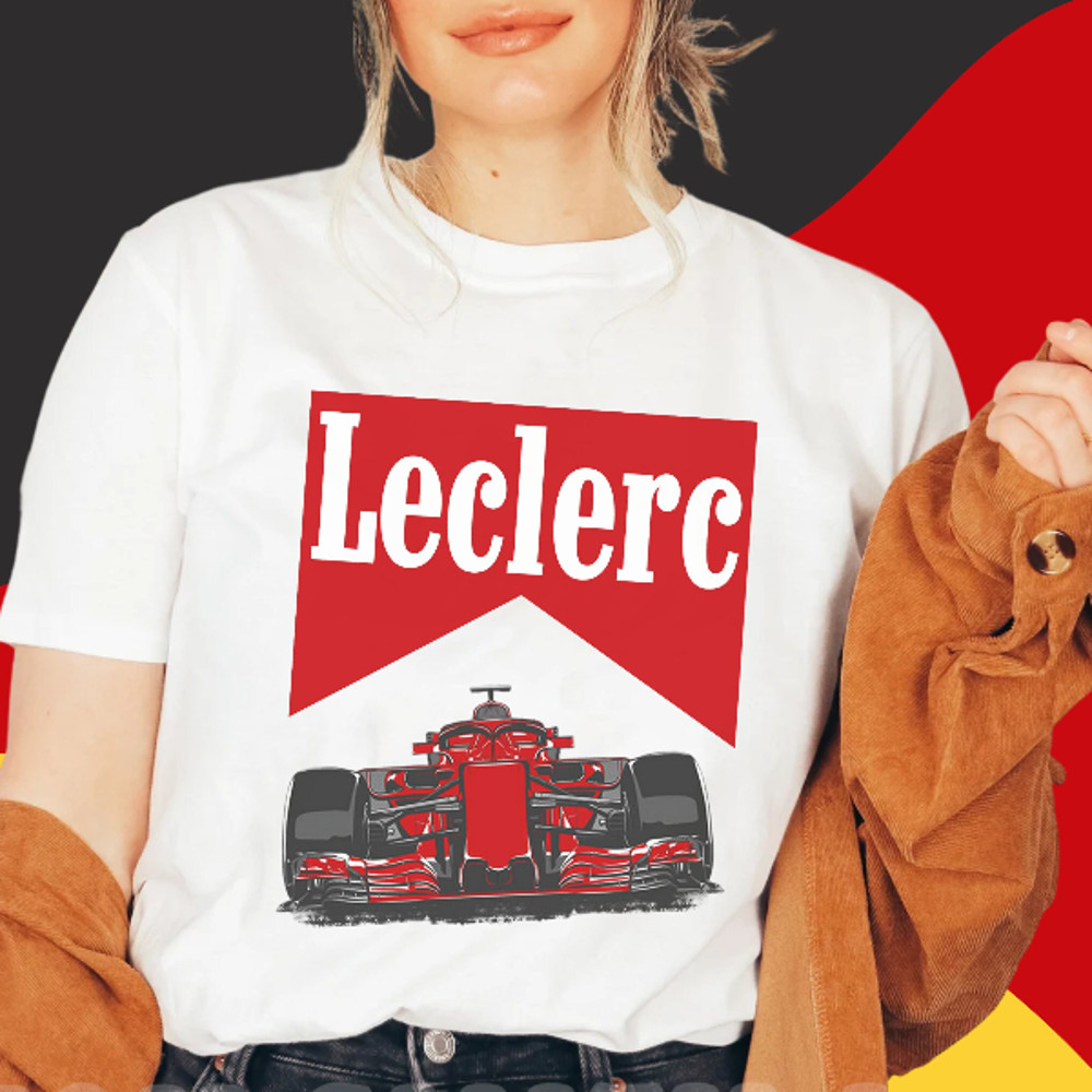 Charles Leclerc Shirt 90s Vintage Retro Bootleg Rap Inspired Monaco Formula Racing Scuderia Ferrari Formula One Tee Vintage F1 - 1.jpg