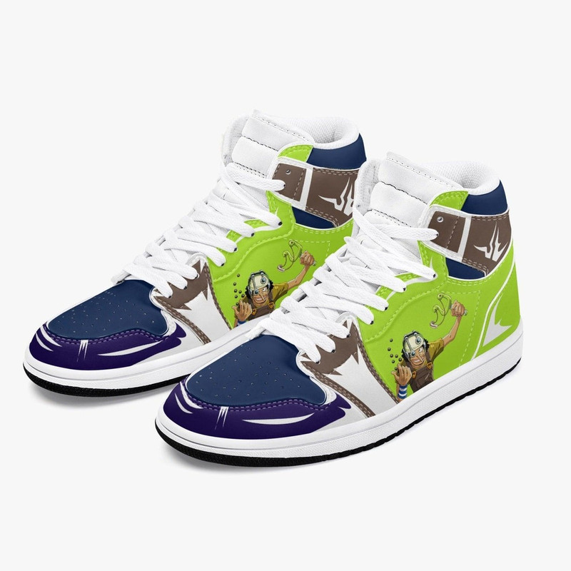One Piece Usopp JD1 Shoes, One Piece Usopp ordan 1 Shoes
