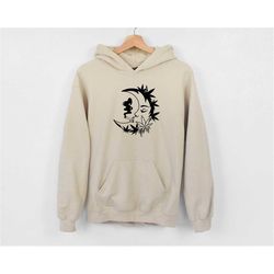 weed moon face hoodie, blunt hoodie, weed hoodie, cannabis hoodie, stoner hoodie, marijuana hoodie, weed lover gift, gif