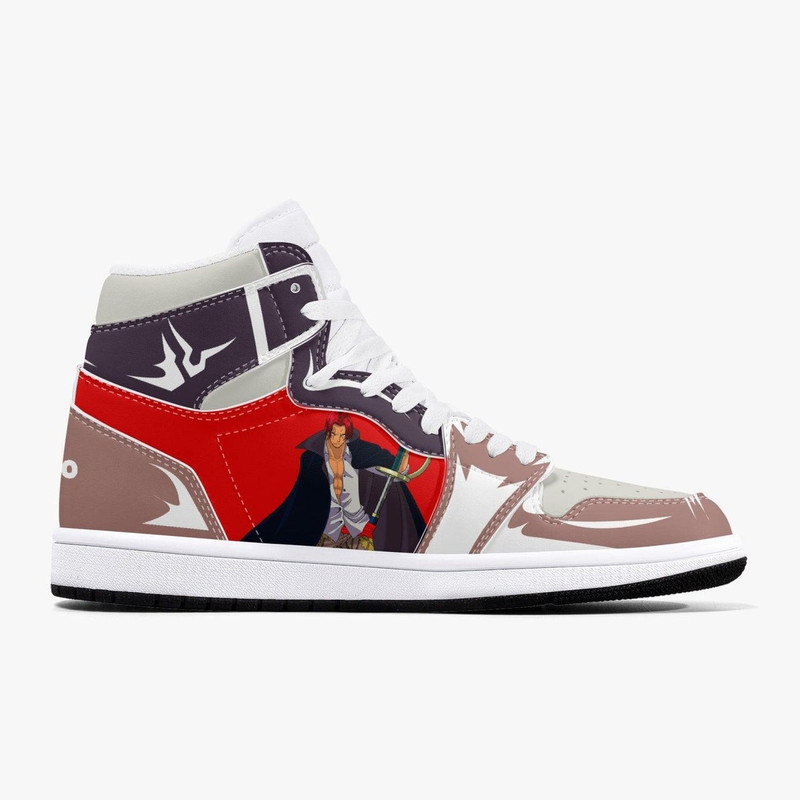 One Piece Shanks JD1 Shoes, One Piece Shanks Jordan 1 Shoes