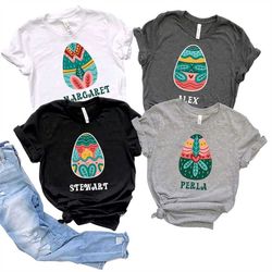 easter egg shirt, easter family shirt, easter day shirt, gift for easter day, easter day couple shirt