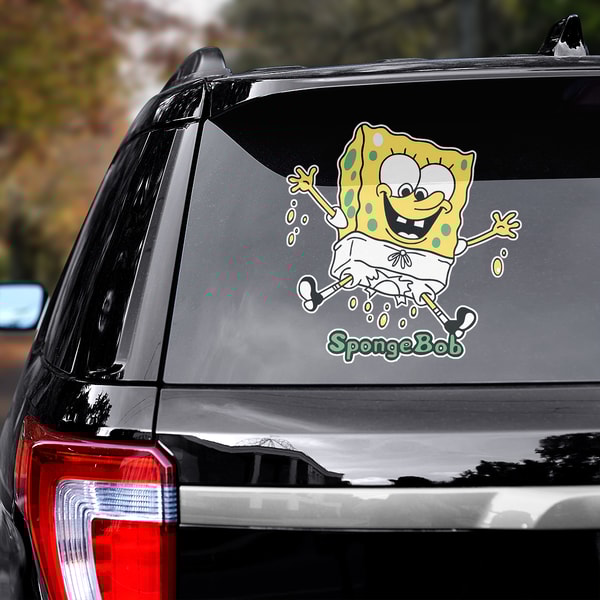 SpongeBob Sticker, Anime Decal, SpongeBob, Decal For Car, Sp | Inspire ...