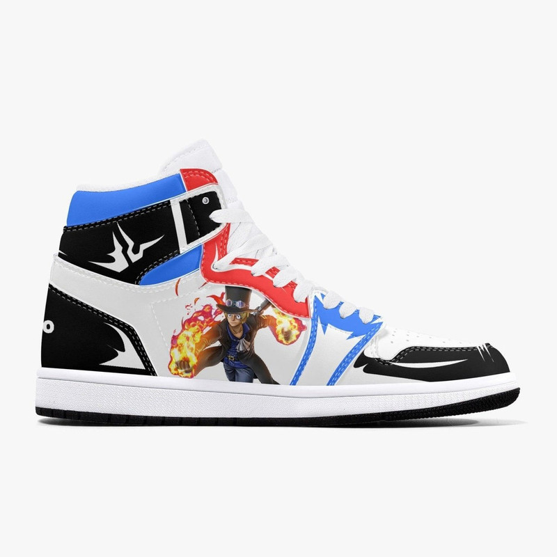 One Piece Sabo JD1 Shoes, One Piece Sabo Jordan 1 Shoes