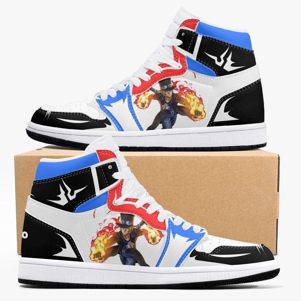 One Piece Sabo JD1 Shoes, One Piece Sabo Jordan 1 Shoes
