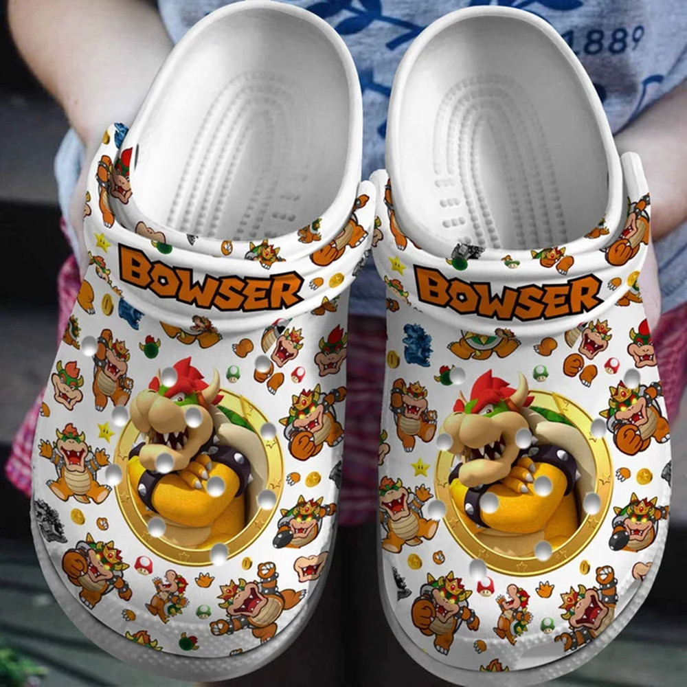 Footwearmerch Super Mario Clogs Crocband Crocs Shoes Comfortable - Footwearmerch.jpg