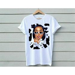 dojacat shirt, doja b*tch im a cow t-shirt, doja rap tee , music singer rapper white shirt, vintage 90s inspired, retro