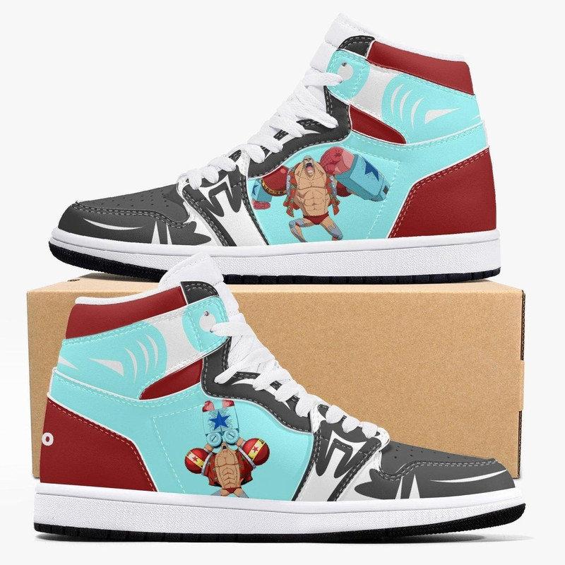 One Piece Franky JD1 Shoes, One Piece Franky Jordan 1 Shoes