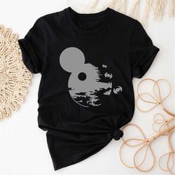 mickey death star, star wars shirt, disney world shirt, star wars vintage, star wars gift, disney man shirt, star wars t