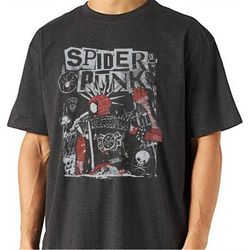 vintage retro spider punk shirt, spider-man across the spider-verse shirt, marvel comics shirt, marvel spiderman shirt,