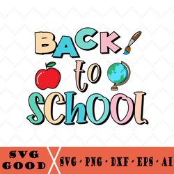 back to school svg, teacher svg, back to school poster sign bulletin board svg