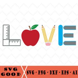 love kindergarten back to school svg, back to school svg hello kindegarten svg eps png download
