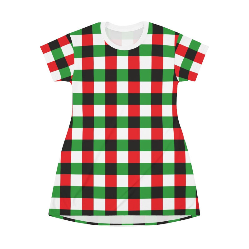 Christmas All Over Print T-Shirt Dress - 2.jpg