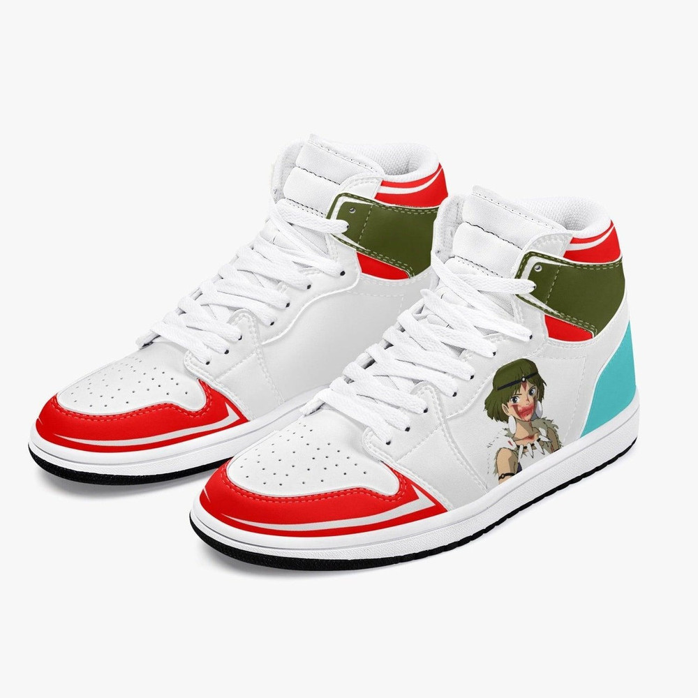 Princess Mononoke JD1 Shoes, Princess Mononoke Jordan 1 Shoes