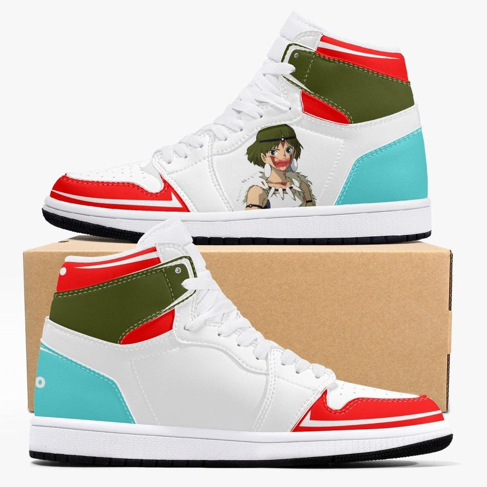 Princess Mononoke JD1 Shoes, Princess Mononoke Jordan 1 Shoes