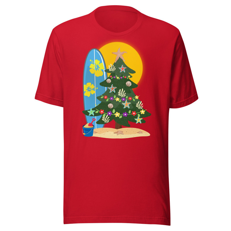 Christmas In July T-Shirt, Santa Shirt, Christmas In Summer Tee, Christmas T Shirt, Christmas Lover Gift, Dad Gift, Santa Convention Tee - 3.jpg