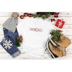 hohoho t-shirt, santa claus shirt, ugly christmas shirt, christmas vibes shirt, christmas shirt, secret santa gift, chri