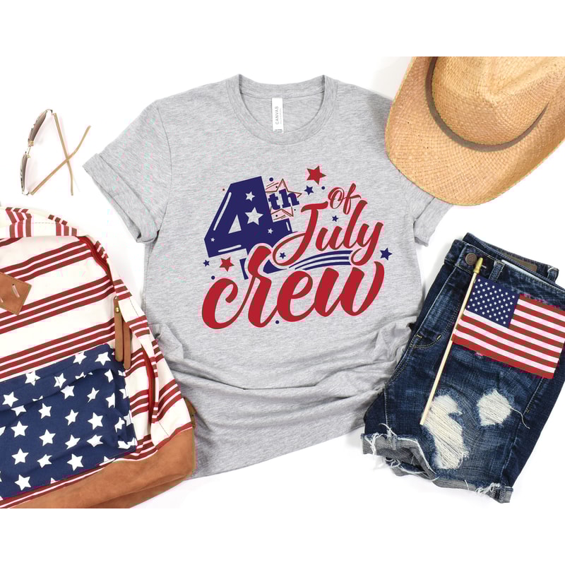 Family 4th Of July, Fourth Of July Crew, Independence Day, 4th Of July Crew, Family Matching Shirt, Patriotic T-Shirt - 2.jpg