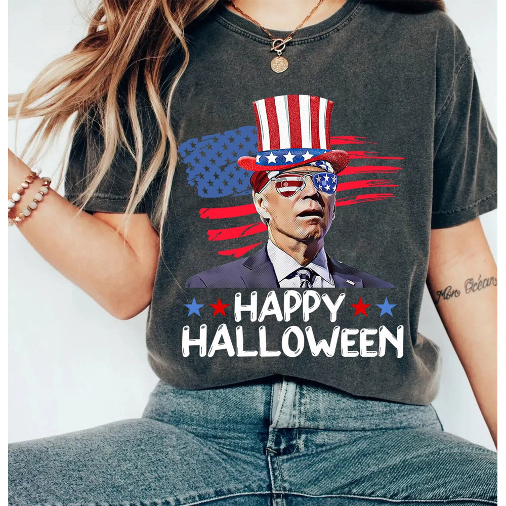 Funny Biden Fourth Of July Shirt, Funny 4th Of July Shirt, Biden Halloween Shirt, Anti Biden Tee, Republican Gift Shirt - 1.jpg