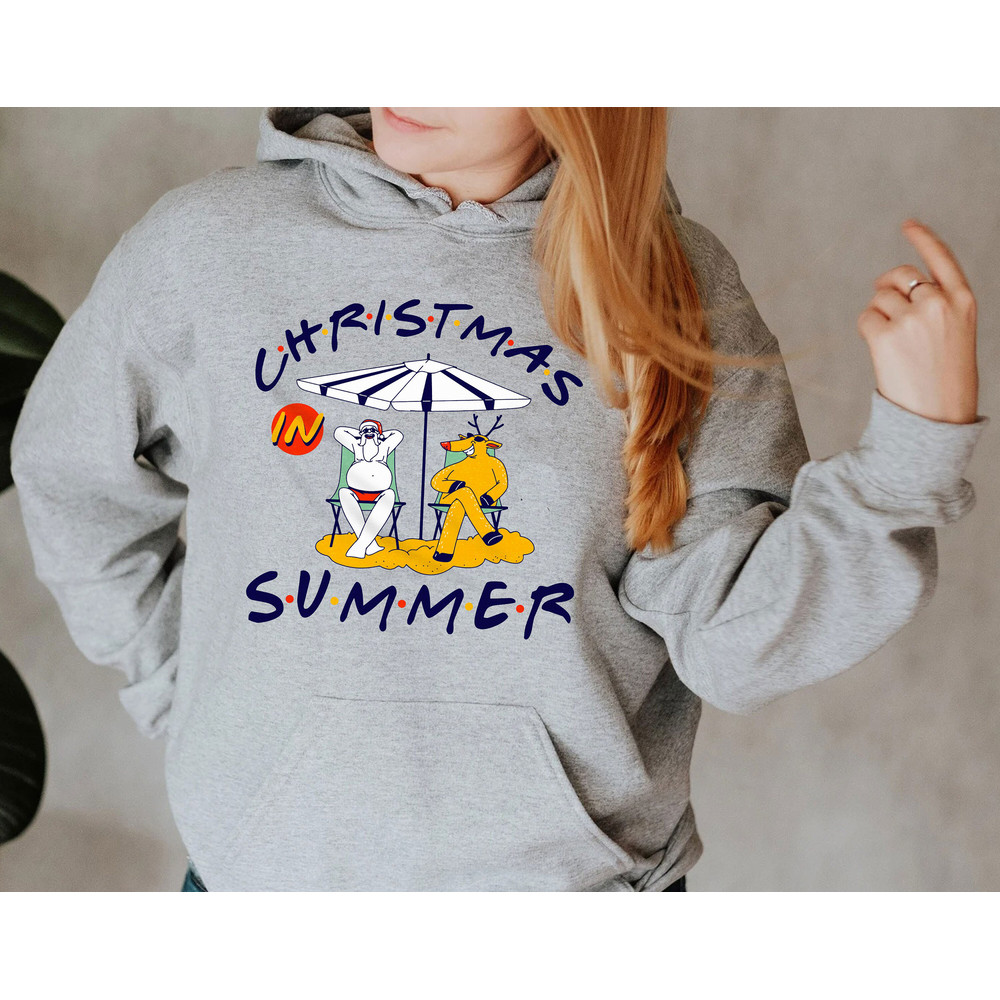 Funny Santa in July Shirt, Christmas in Summer Shirt, Beach Santa Claus Outfit, Hawaiian Christmas Gift - 4.jpg