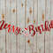 Merry Birthday Custom Cake Topper Choose Your CharactersSaying, Surfing Santa Birthday Ideas, Christmas in July Theme  Fully Assembled - 5.jpg