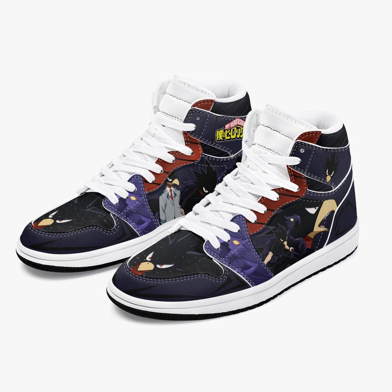 My Hero Academia Tokoyami JD1 Shoes, My Hero Academia Tokoyami Jordan 1 Shoes