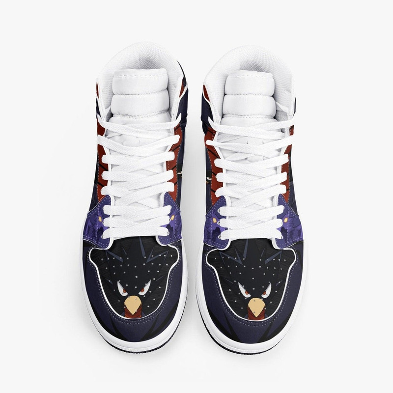 My Hero Academia Tokoyami JD1 Shoes, My Hero Academia Tokoyami Jordan 1 Shoes