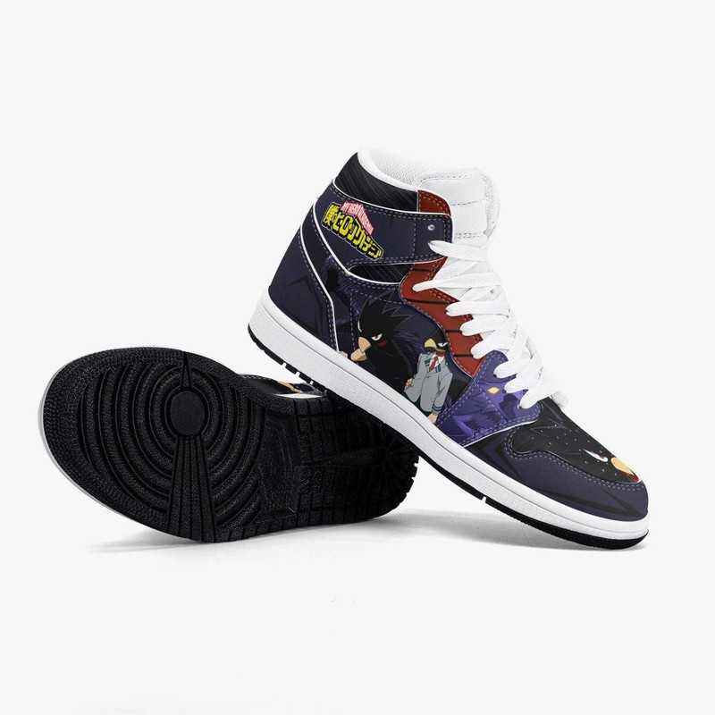 My Hero Academia Tokoyami JD1 Shoes, My Hero Academia Tokoyami Jordan 1 Shoes