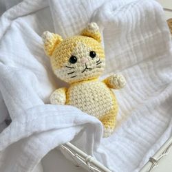 Cat crochet pattern PDF crochet animals pattern