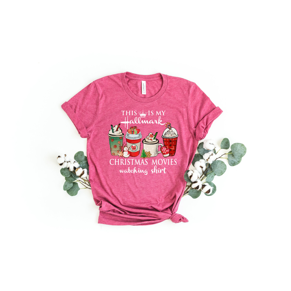This Is My Movie Watching Sweatshirts, Hallmark Christmas Movies Shirt, Christmas Season Coffee Lover Gift, Holiday Spirit Xmas Gift For Her - 2.jpg
