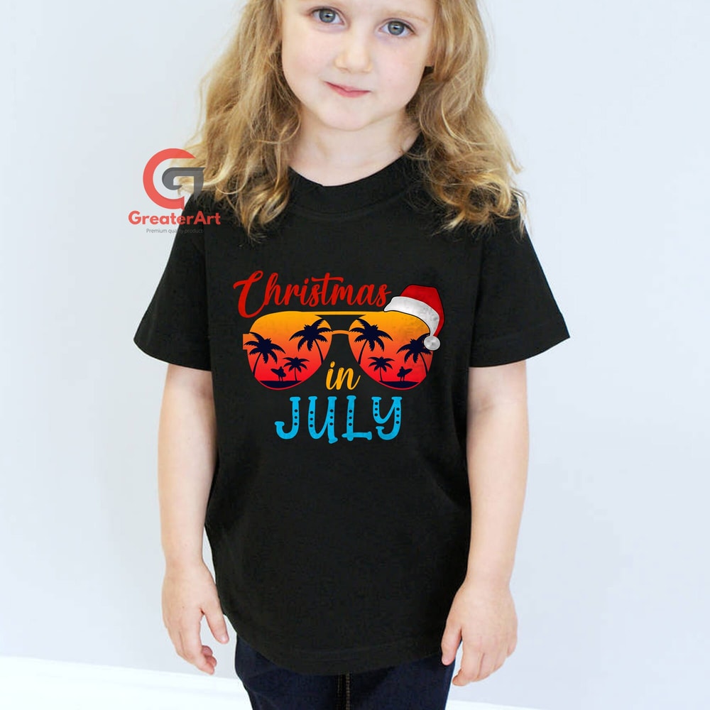 Beach Sunglasses Christmas in July Shirt, Summer Xmas Shirt Gift for Men Women Kids, Mele Kalikimaka Gift Tee, Gift for Him - 5.jpg