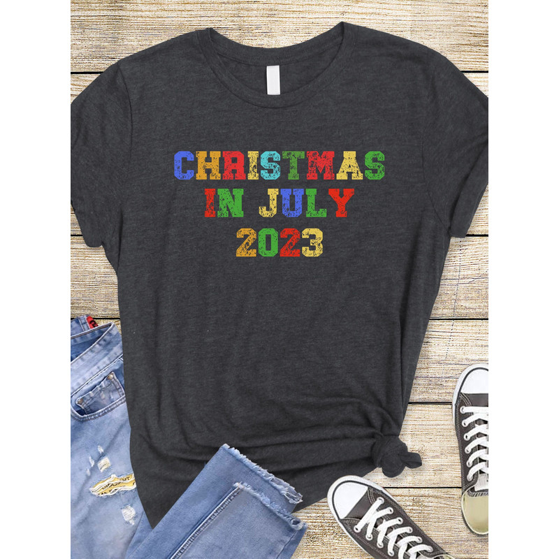 Christmas in July Summer Xmas, Summer Christmas, Christmas Shirt, July Christmas Christmas In Summer, Gift Dad Xmas Shirt, Summer Santa - 1.jpg