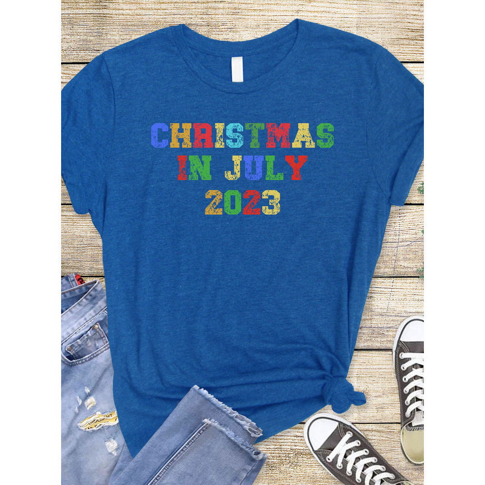 Christmas in July Summer Xmas, Summer Christmas, Christmas Shirt, July Christmas Christmas In Summer, Gift Dad Xmas Shirt, Summer Santa - 2.jpg