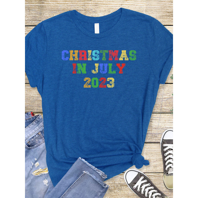 Christmas in July Summer Xmas, Summer Christmas, Christmas Shirt, July Christmas Christmas In Summer, Gift Dad Xmas Shirt, Summer Santa - 2.jpg