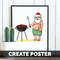 Christmas in July SVG Grilling BBQ Santa Claus PNG Grill Party Hawaiian Santa Clipart - 4.jpg