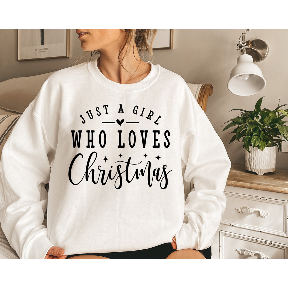 Christmas Sweatshirt, Just A Girl Who Loves Christmas Shirt, Christmas Party,Xmas Shirt, 023 Happy New Year,Cozy Winter Vibes,Christmas Gift - 4.jpg