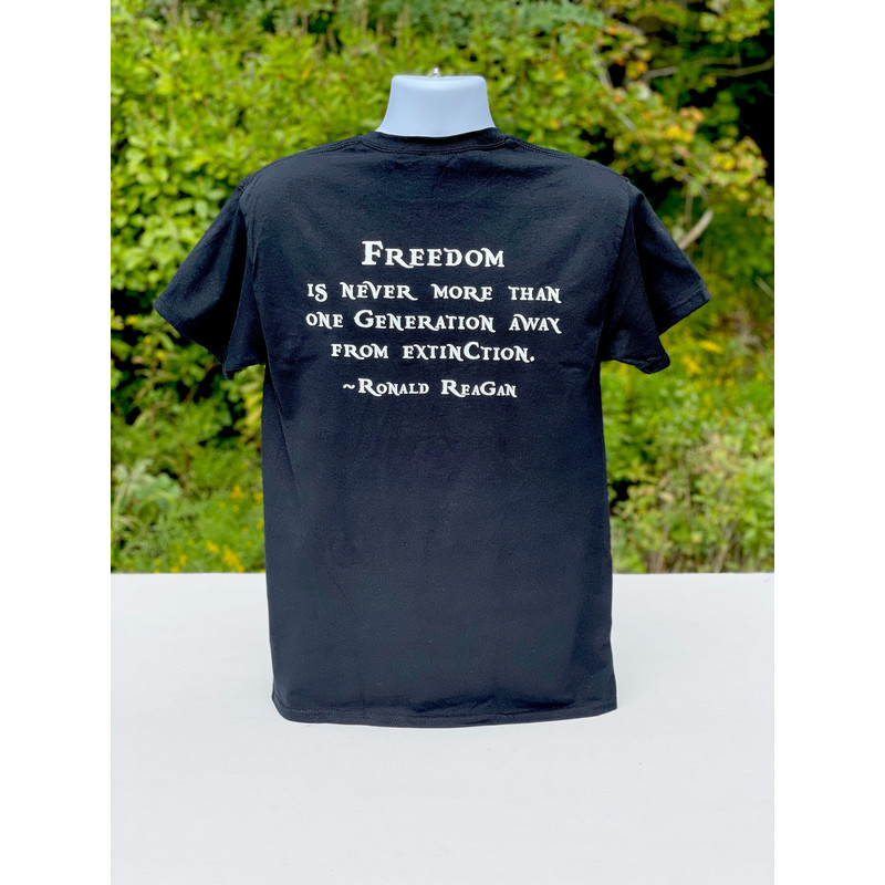 Ronald Regan, T Shirt, Patriotic, Freedom, Liberty, USA, American Flag, Cotton, Gifts for Men, Christmas Gift, Fathers Day, 4th of July - 2.jpg