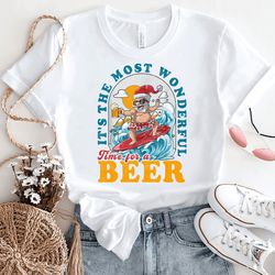 christmas in july for women, it's the most wonderful time for santa christmas in july t-shirt, gift idea for christmas i