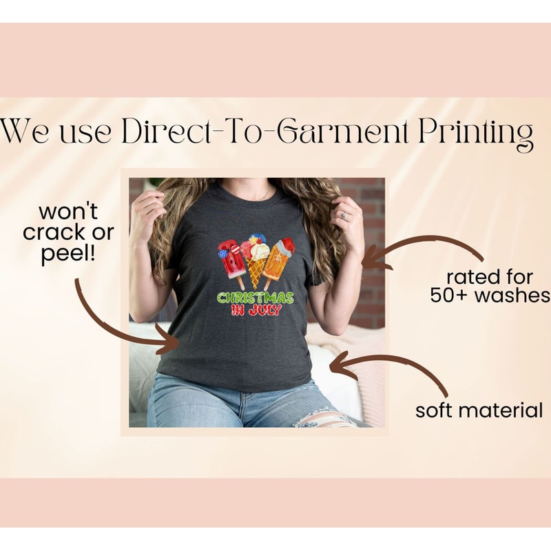 Christmas in July shirt, ice cream shirt, retro christmas in July, funny shirts, celebrate Christmas in July tee, graphic tee, trendy tshirt - 2.jpg