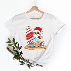 Christmas in July Shirt, Santa Shirt, Vacation Shirt, Mid of Year Shirt, Summer Vacation Shirt, Summer Santa Shirt, Holi