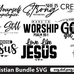 christian bundle svg