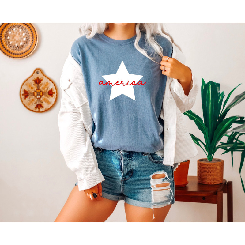 America Comfort Colors Shirt, America t-shirt, 4th of July shirt, Shirt for 4th of July, Patriotic shirt, Memorial Day shirt, Comfort Colors - 1.jpg