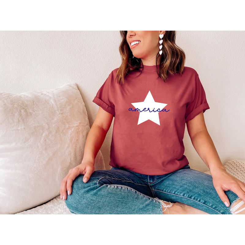America Comfort Colors Shirt, America t-shirt, 4th of July shirt, Shirt for 4th of July, Patriotic shirt, Memorial Day shirt, Comfort Colors - 3.jpg