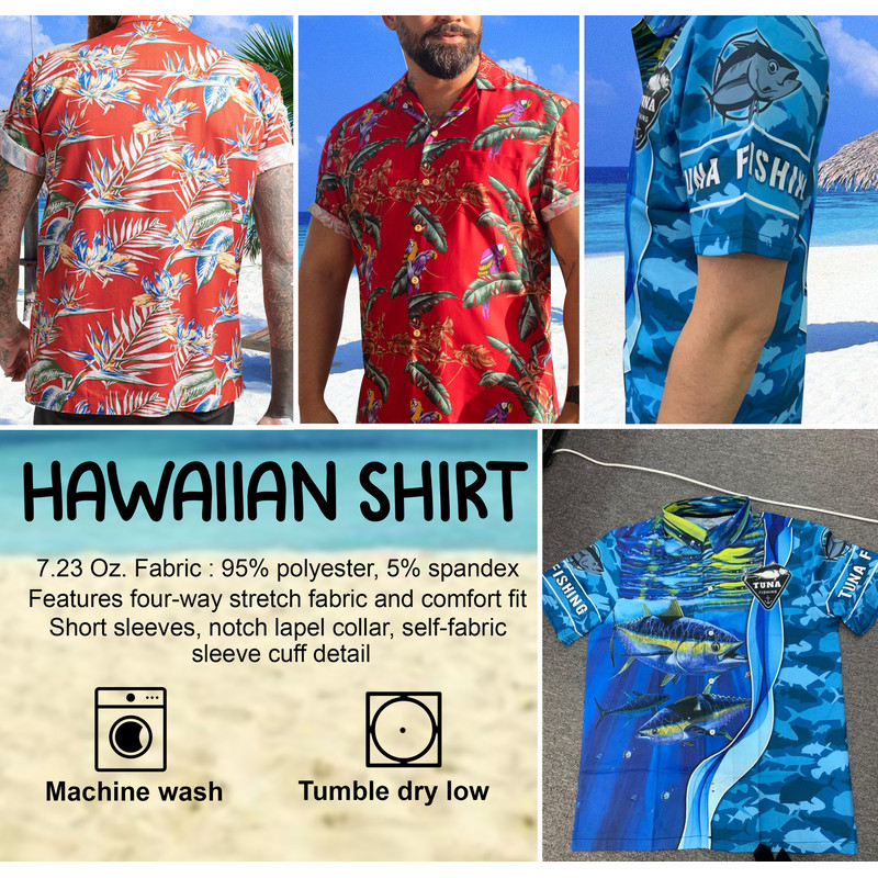 Christmas In July Santa Let’s Surf Summer Vibe Hawaiian Shirt, Tropical Christmas Shirt, Summer Santa Aloha Shirt, Tropical Xmas Shirt - 5.jpg