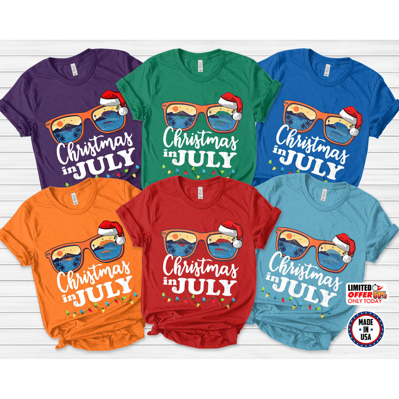 Christmas in July Shirt, Christmas In Summer Shirt,Summer Christmas, Santa Hat,Christmas Shirt, Funny Christmas, July Christmas T-19062310 - 1.jpg