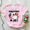 Christmas in July Shirt, US Flag Christmas in July Tshirts, Summer Holiday Santa Claus Shirt, USA Family Summer Vacation Tee, Patriotic Gift - 3.jpg