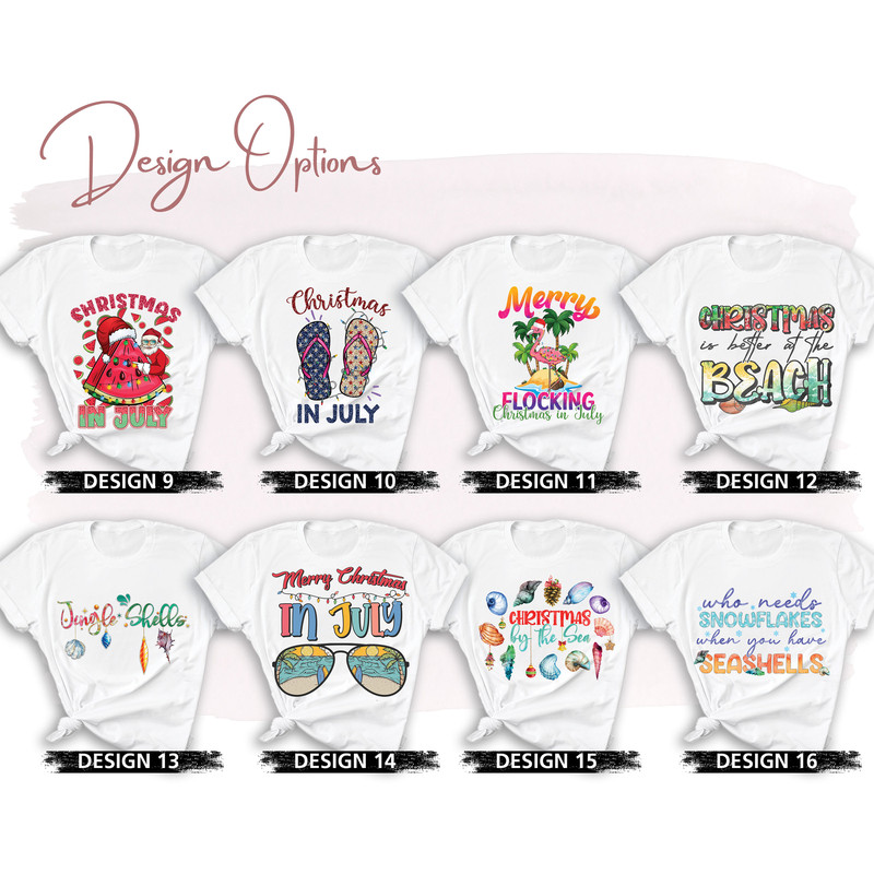 Christmas in July Shirt, Xmas Holiday Beach Shirt, Santa Shirt, Xmas In July Matching Shirt, Summer Vacation Shirt, Hawaiian Christmas - 3.jpg