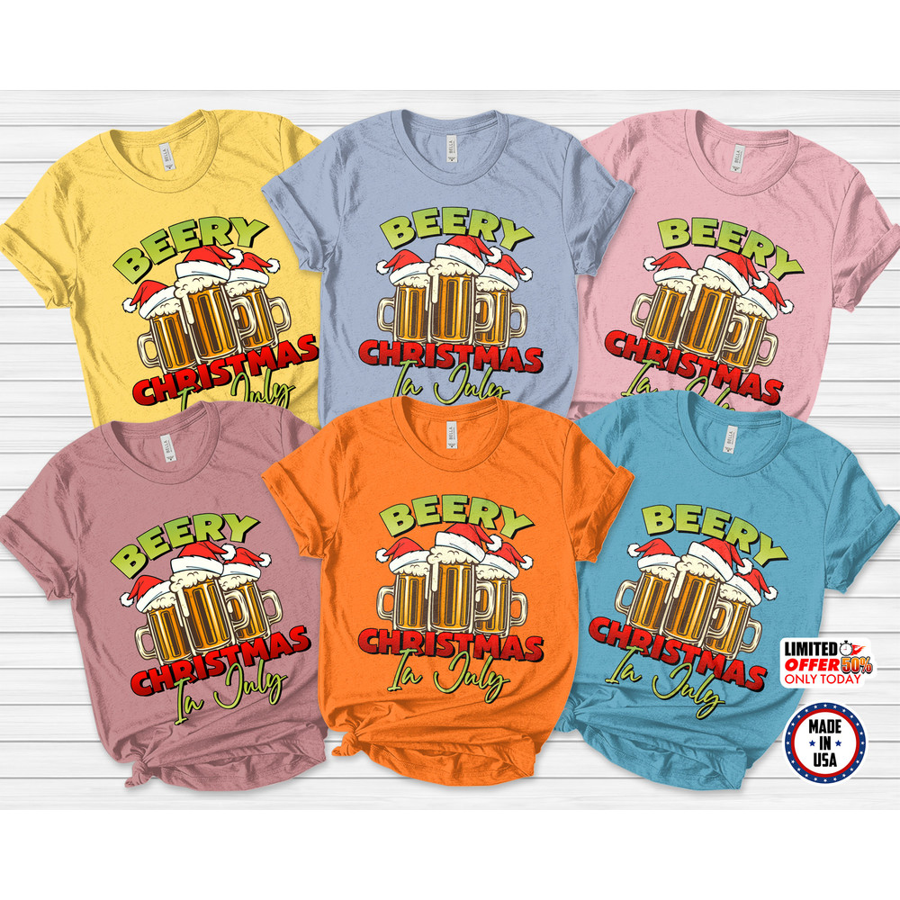 Christmas in July Shirt,Beery Christmas Shirt,Funny Beer Party,Summer Christmas,Tropical Christmas,Funny Christmas,July Christmas T-19062307 - 2.jpg